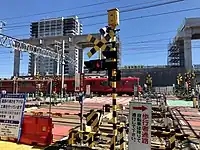 名古屋鉄道知立駅付近(愛知)