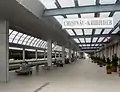 同駅のプラットホーム（国際路線）
