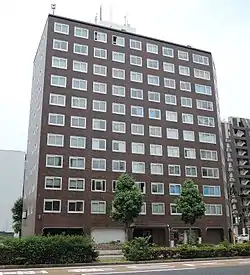 本社が入居するチサンマンション丸の内(2014年5月)