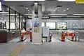 改札口（2022年12月）