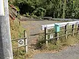 南側にある駅出口