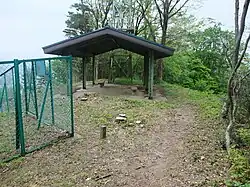 千代ヶ様城の主郭