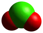 Space-filling model of crystal structure{{{画像alt2}}}