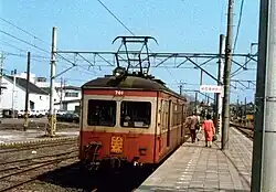 デハ701（1983年4月2日 銚子駅）