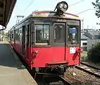 銚子電気鉄道デハ801（元モハ106）増設運転台側（2008年3月1日 外川駅）