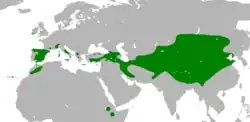 繁殖期分布図