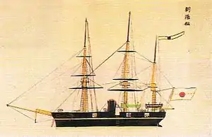 『遊撃隊起終並南蝦夷戦争記 附記艦船之図』より