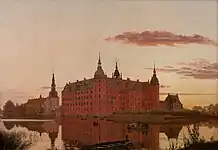 クリステン・コプケによるフレデリクスボー城（1835年）