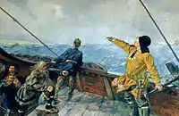 『Leiv Eriksson oppdager Amerika』（1893年）