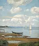 アンマー湖とヨット(1921)