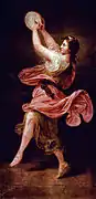 「タンバリン持つ女」(1785)