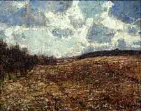「晩秋の丘」(1900)