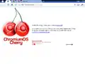 ChromiumOS Cherry 現在におけるFlowの原型。（2009年12月4日）