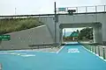 佐久中佐都インターチェンジ内ランプ信号（分岐・合流部分）