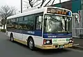 是政循環日野・レインボーII一般路線車による代走（B20916）