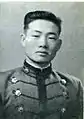 陸軍士官学校生徒の制服。全斗煥。