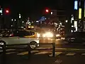 混雑する中央橋交差点