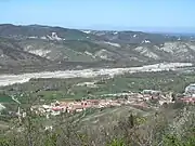 チアノ・デンツァとエンツァ川