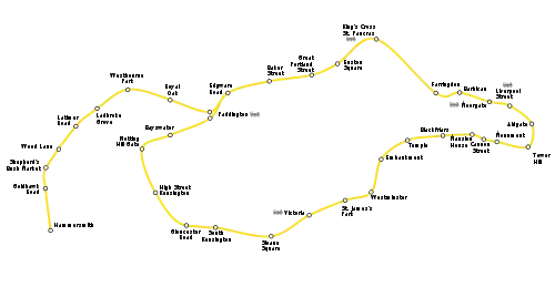 現在の路線図