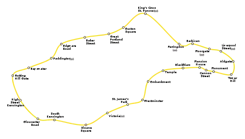 2009年12月までの路線図