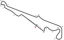 2018年のフランスGPのレイアウト