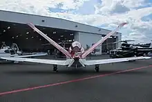 シーラス Vision SF50のV字尾翼