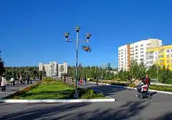 市の中心