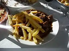 Civet de chevreuil en Espagne