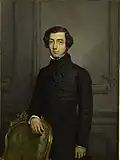 『アレクシ・ド・トクヴィル氏の肖像』1850年