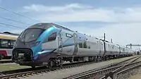 ヴェリム鉄道試験線の397形（2019年撮影）