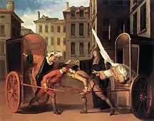 『車夫の争い』(c.1710)