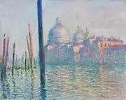クロード・モネ「カナル・グランデ」(1908)