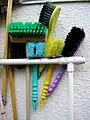 掃除用のブラシ