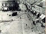 かつて存在したスチームトラムの路線網（1902年撮影）