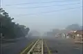 コバー村から遺跡への道(早朝)