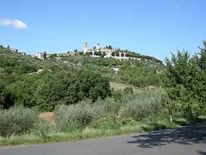 コルチャーノの風景