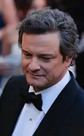 映画祭で礼装に身を包んだコリン・ファース