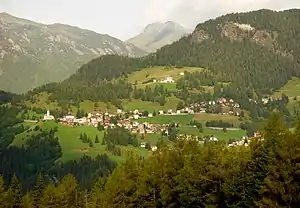 コッレ・サンタ・ルチーアの風景
