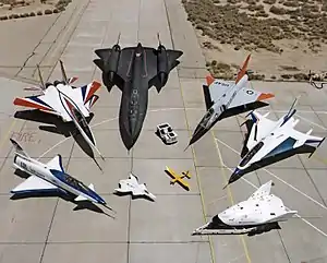 アメリカ航空宇宙局の試作機