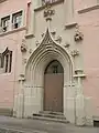 ゴシック様式のエアフルト大学旧校舎 (復元)