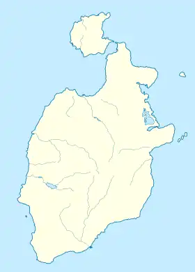 プロビデンシア島の位置（プロビデンシア島内）