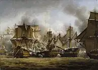 トラファルガー海戦の軍艦「 Le Redoutable」