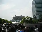 コミックマーケット参加者の入場待機列(東京国際展示場西館付近にて撮影)