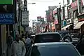 混雑するベンガルールの市街地