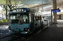 「泉北コミュニティバス」青塗色