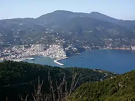 スコペロス島の風景