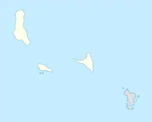 プリンス・サイード・イブラヒーム国際空港の位置