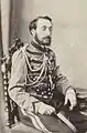 参謀たるアフリカ猟騎兵少尉（ベルナール・ド＝アークール（フランス語版）、1860年代）