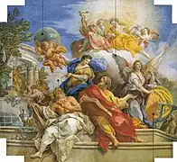 知識の寓意画  Palazzo Corsiniの装飾画