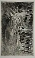 「嫉妬」1892年の版画